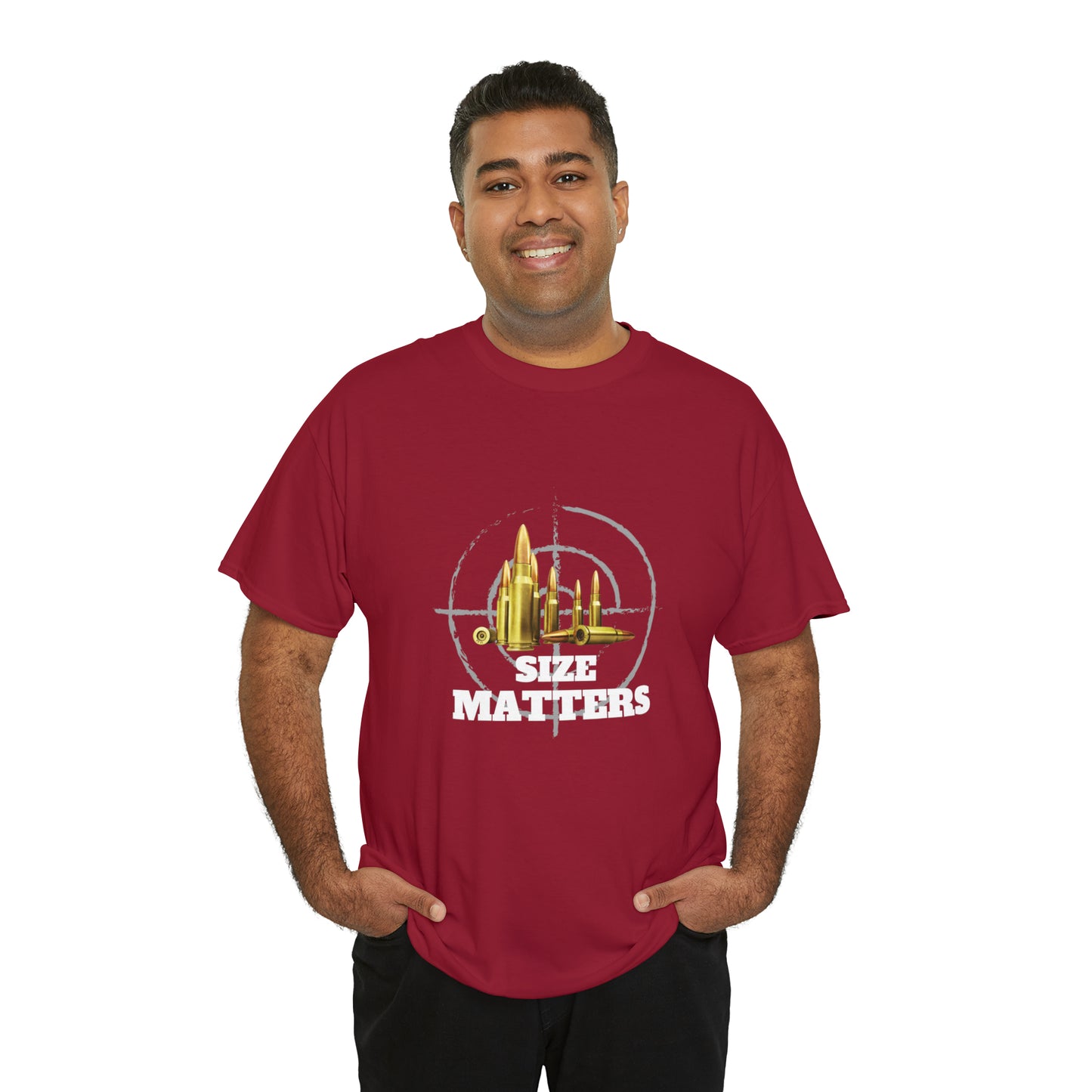 Size Matters - Unisex Heavy Cotton Tee