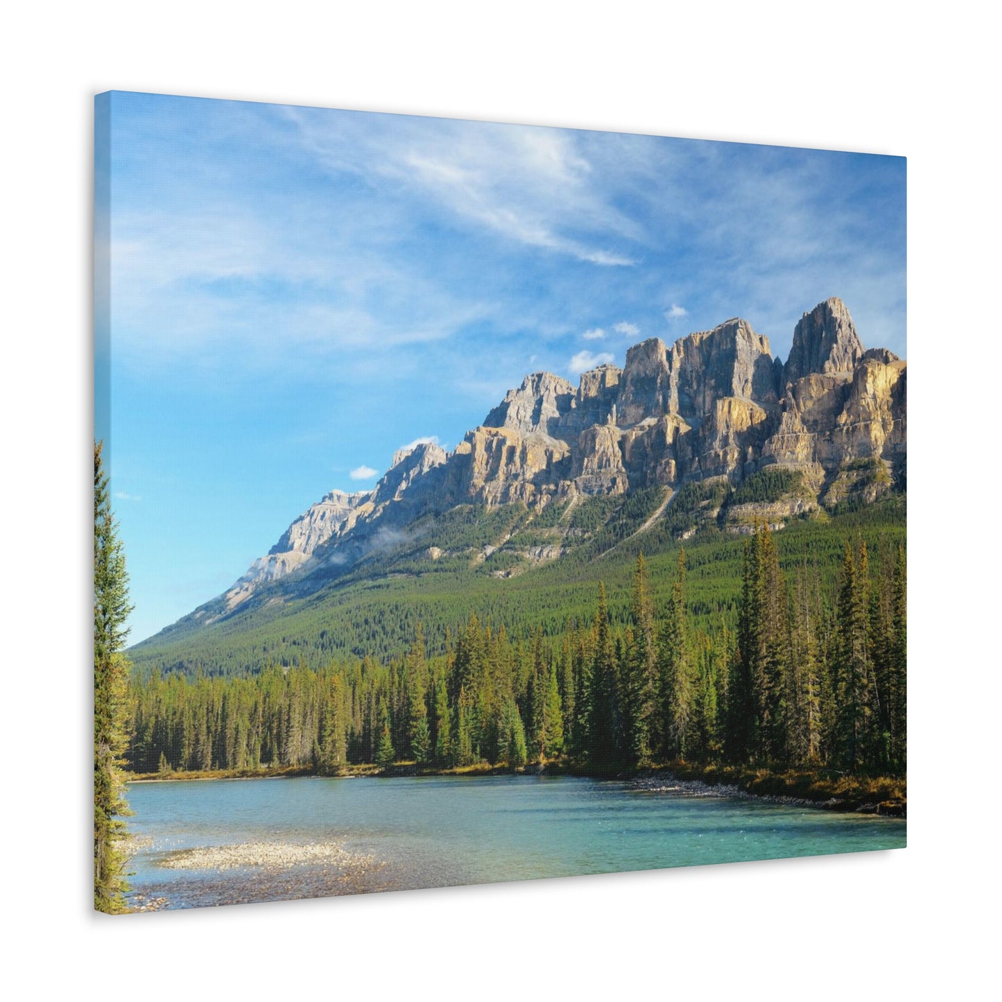 Castle Mountain Alberta Canvas Gallery Wraps