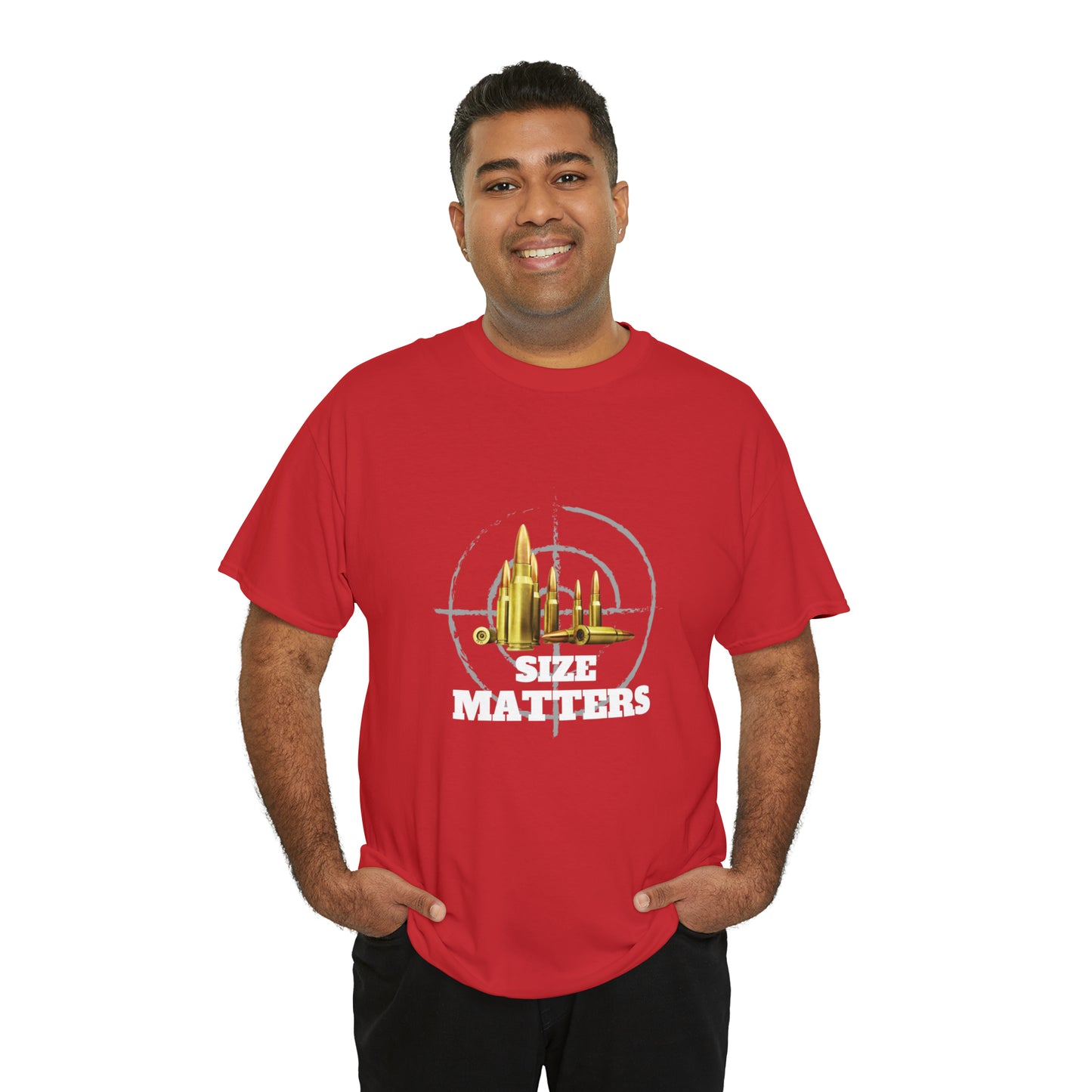 Size Matters - Unisex Heavy Cotton Tee