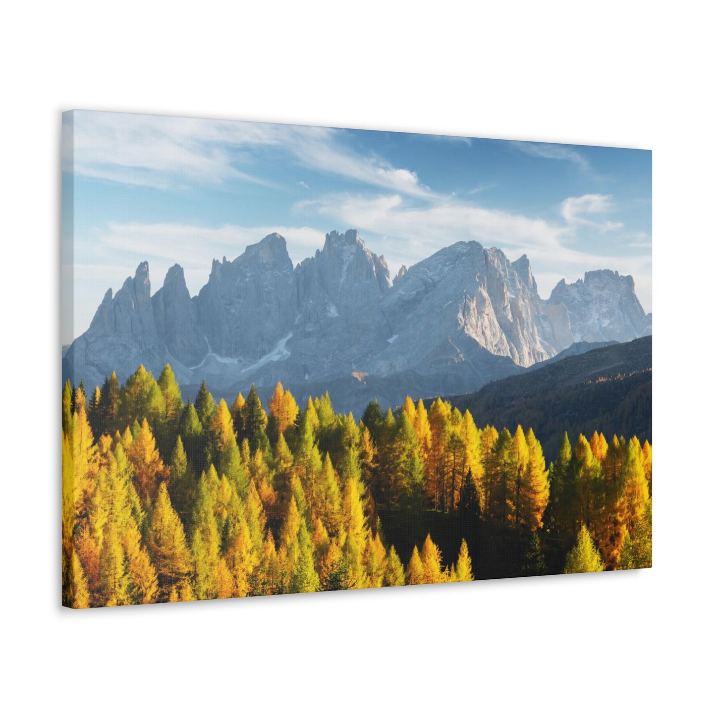 Incredible Fall View Valfred Valley Italy - Canvas