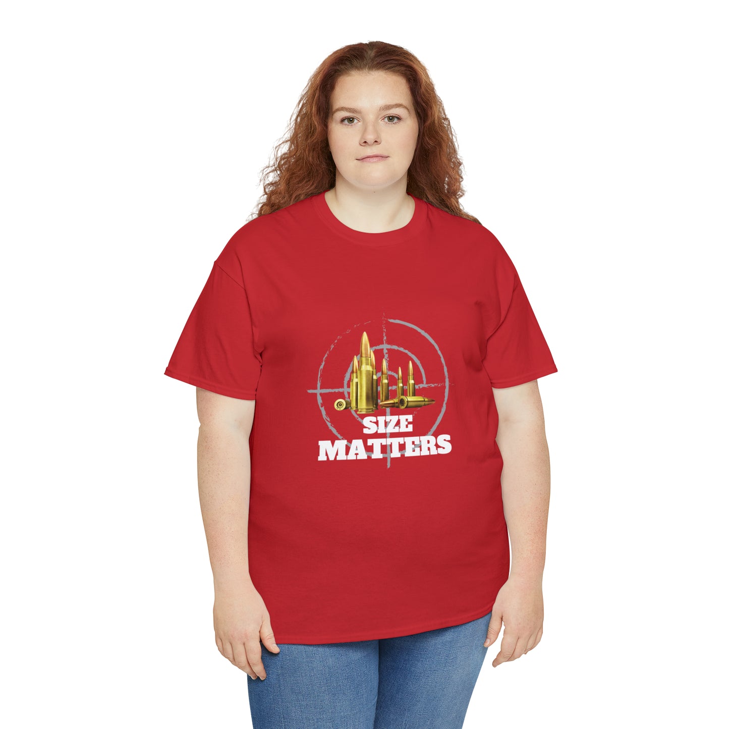 Size Matters - Unisex Heavy Cotton Tee