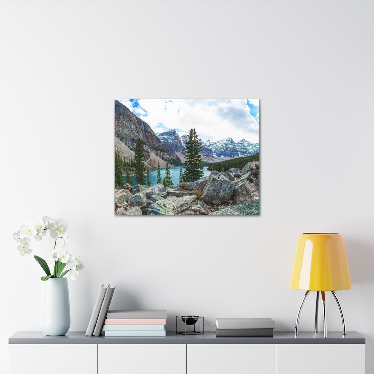 Moraine Lake, Alberta Canadian Rocky's series Canvas