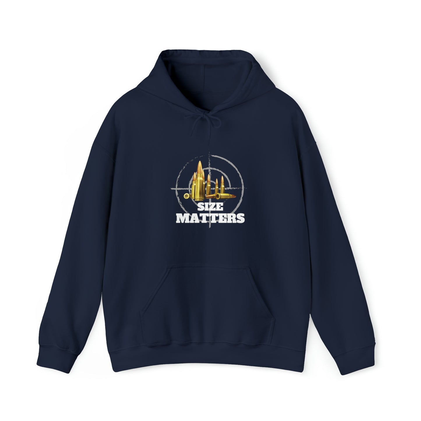 Size Matters - Unisex Heavy Blend™ Hooded Sweatshirt