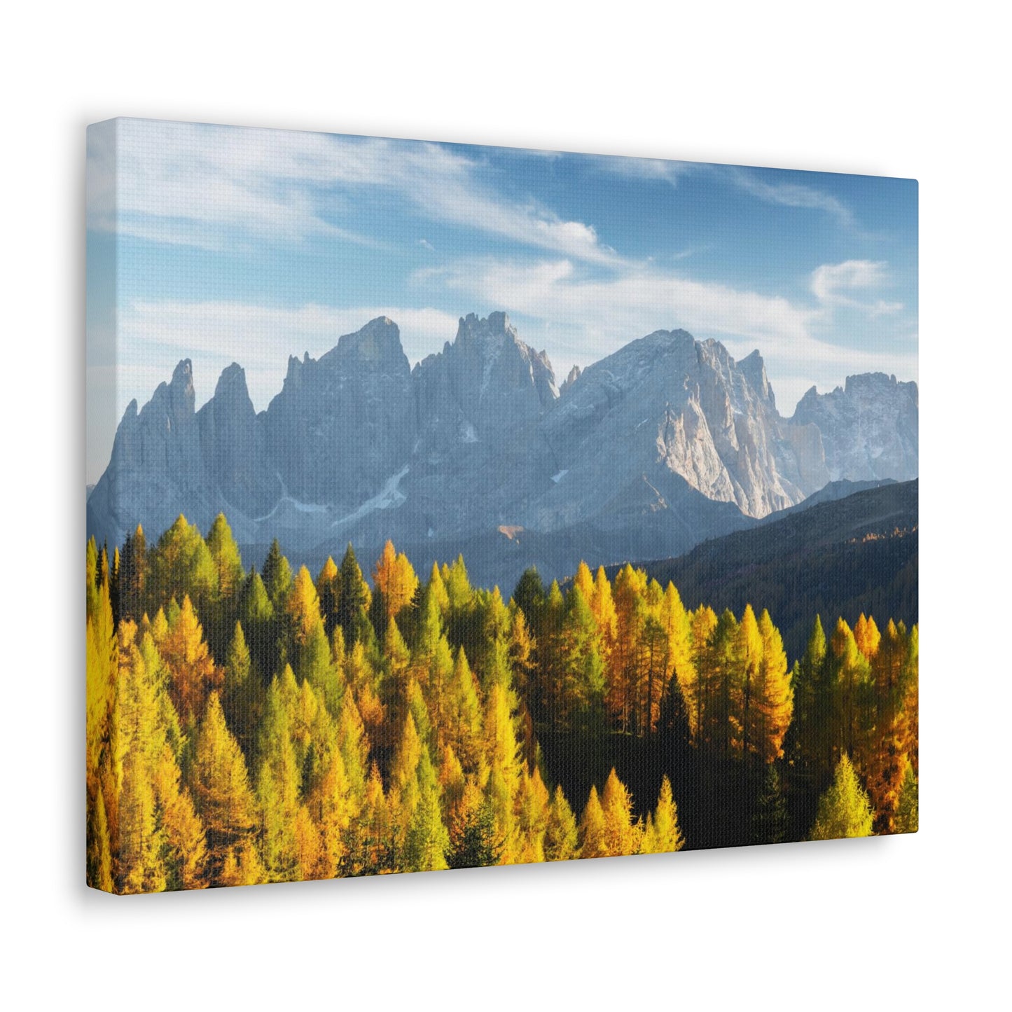 Incredible Fall View Valfred Valley Italy - Canvas