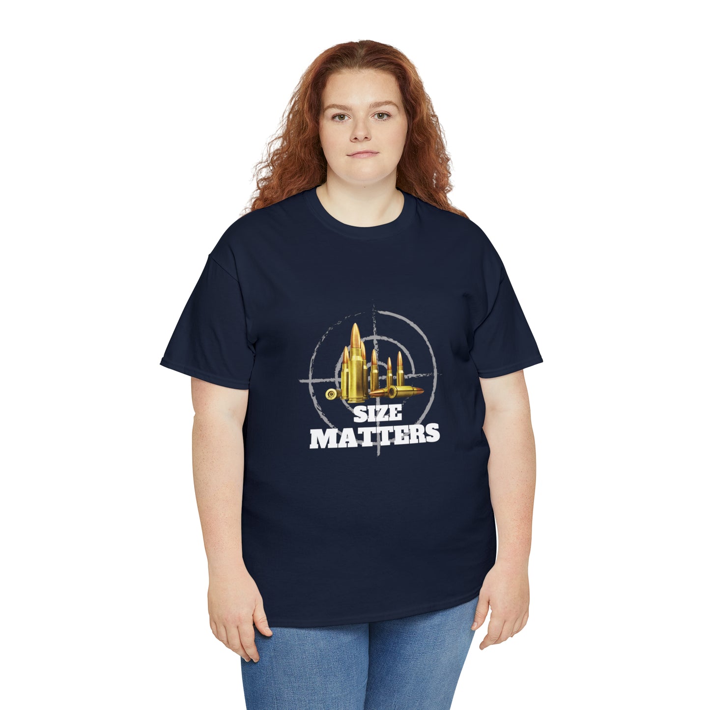 Size Matters - Unisex Heavy Cotton Tee