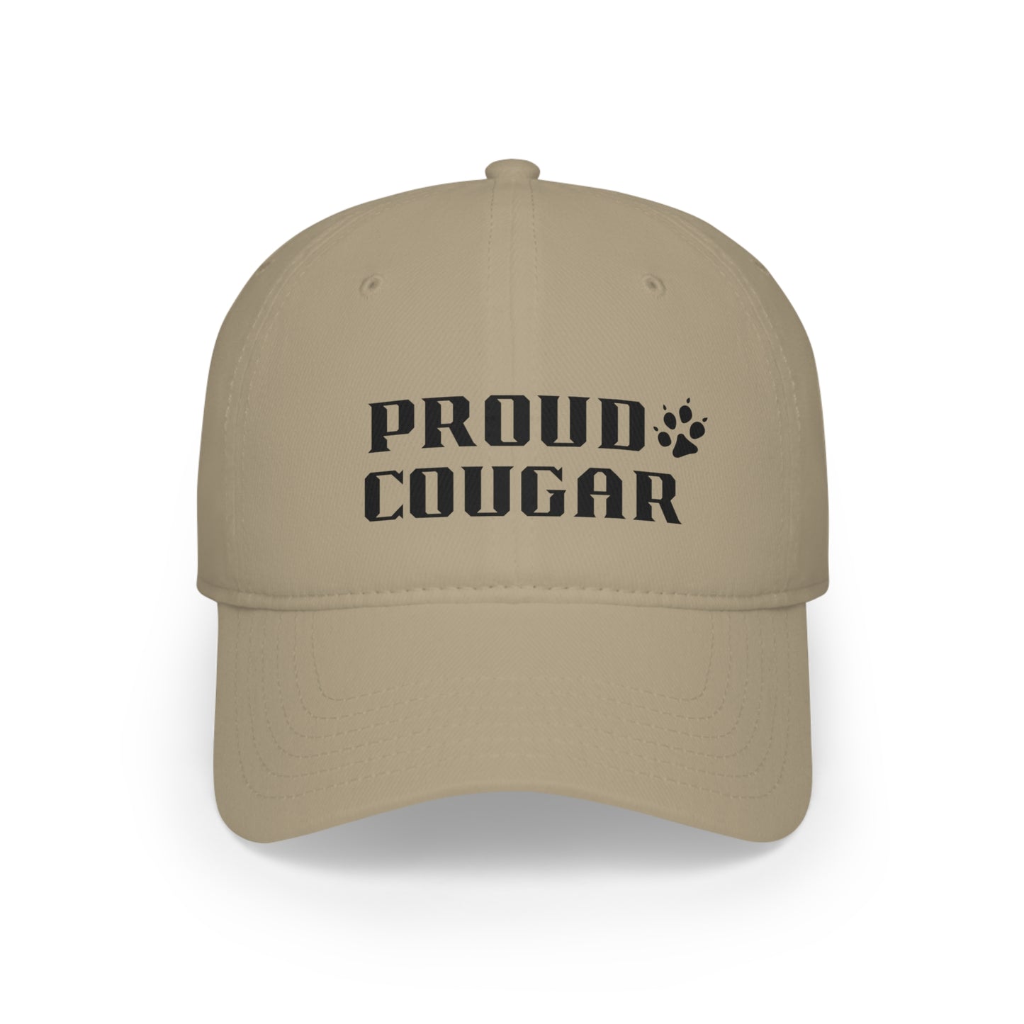 Low Profile Baseball Cap - Proud Cougar