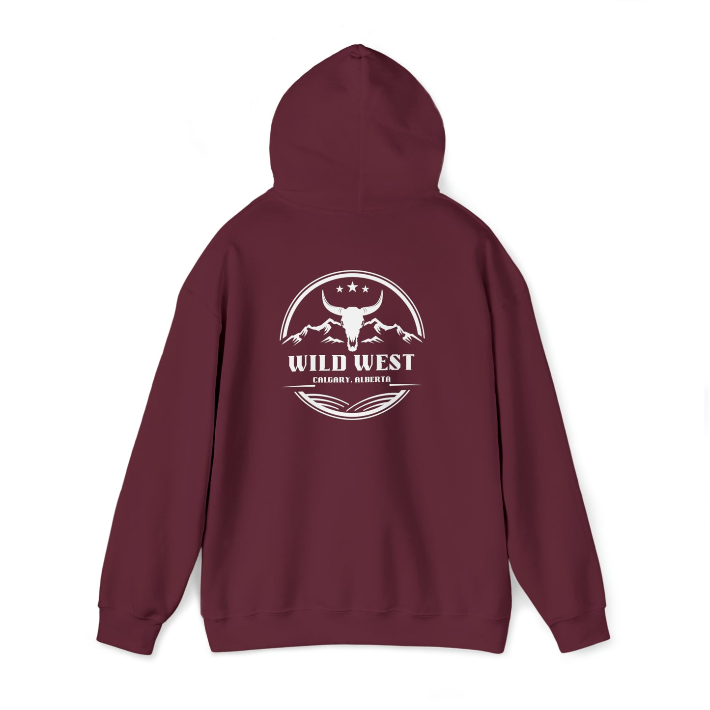 Wild West - Calgary Alberta -Unisex Heavy Blend™ Hooded Sweatshirt