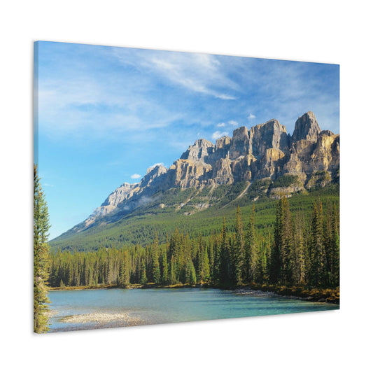 Castle Mountain Alberta Canvas Gallery Wraps