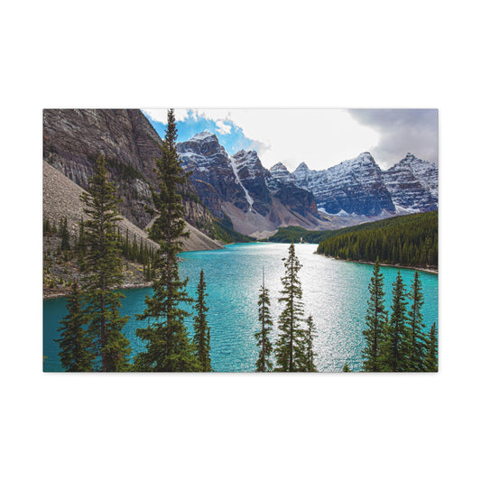 Moraine Lake Alberta Canvas Gallery Wraps