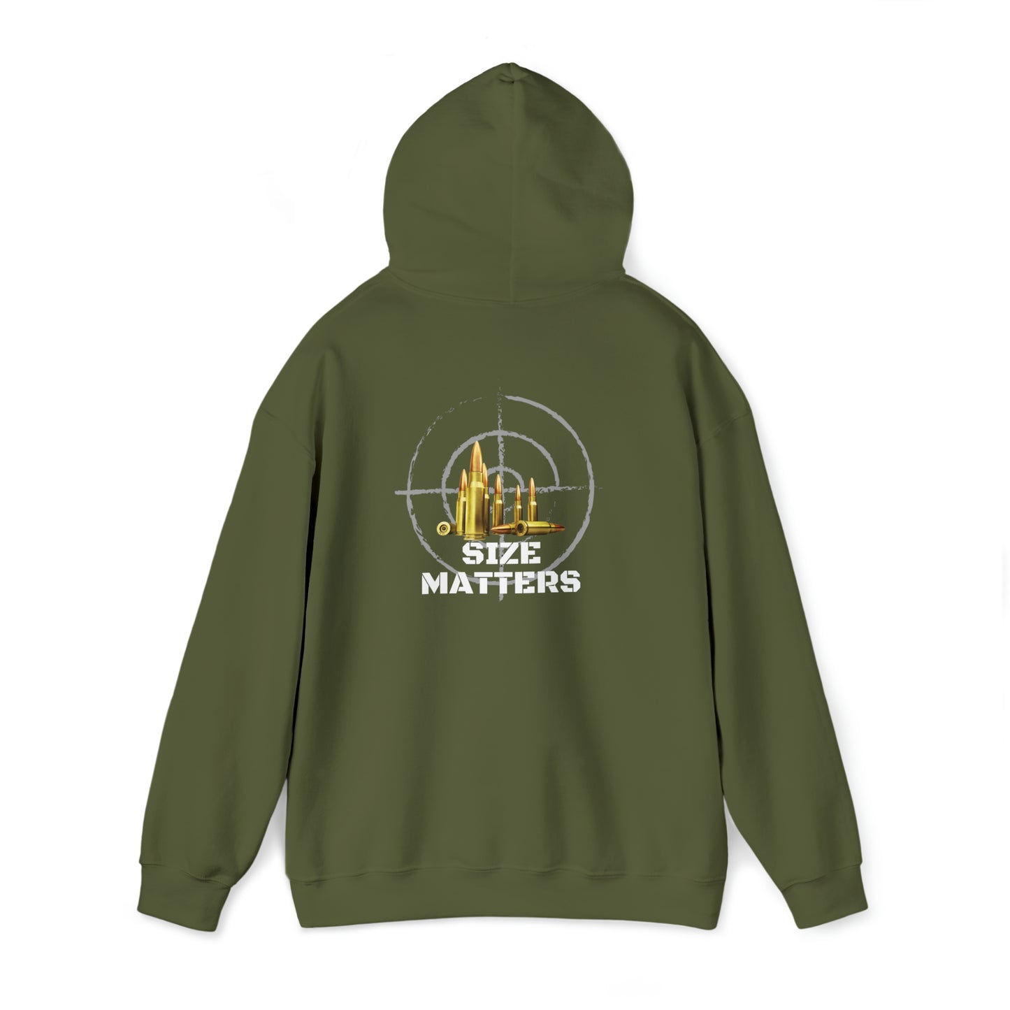 Size Matters - Unisex Heavy Blend™ Hooded Sweatshirt