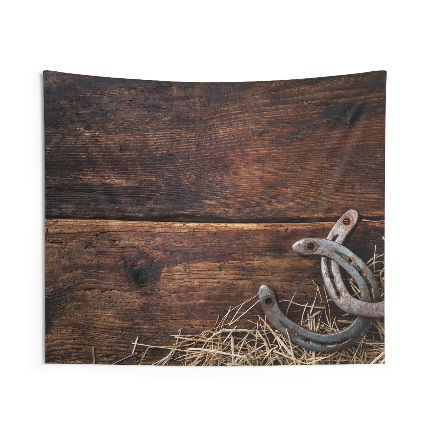 Horse Shoe Indoor Wall Tapestries