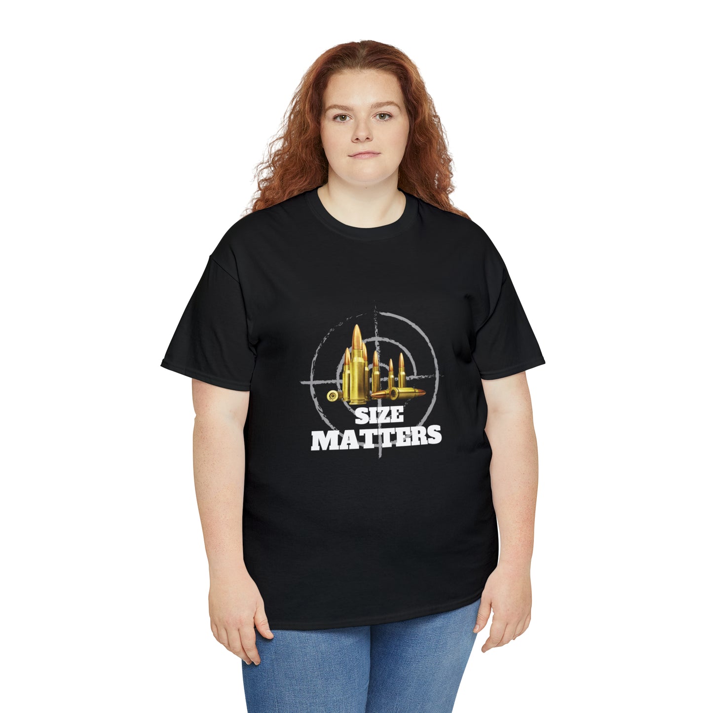 Size Matters - Unisex Heavy Cotton Tee