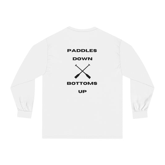 Unisex Classic Long Sleeve T-Shirt - Paddles Down Bottoms Up