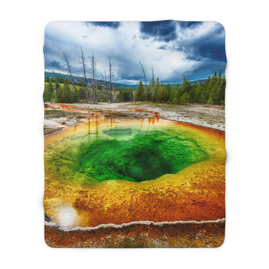 Yellowstone Sherpa Fleece Blanket