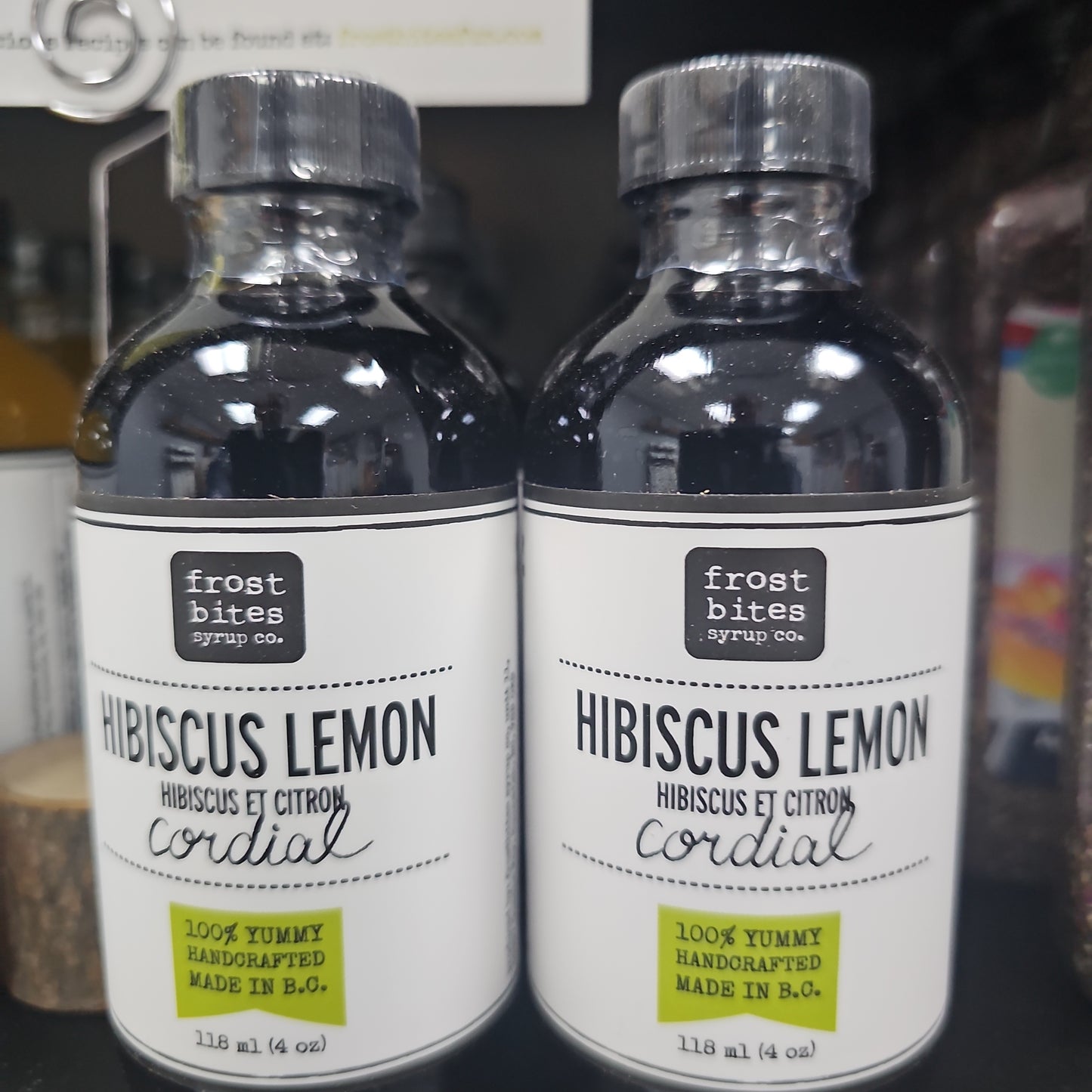 Hibiscus Lemon Cordial