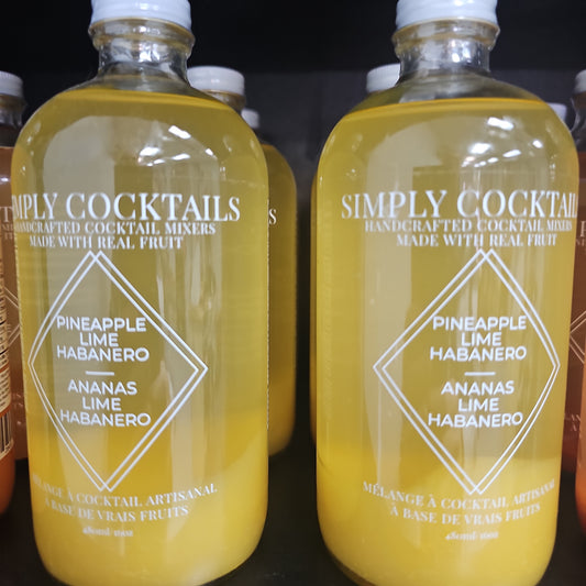 Simply Cocktails Pineapple Lime Harbanero 480ml