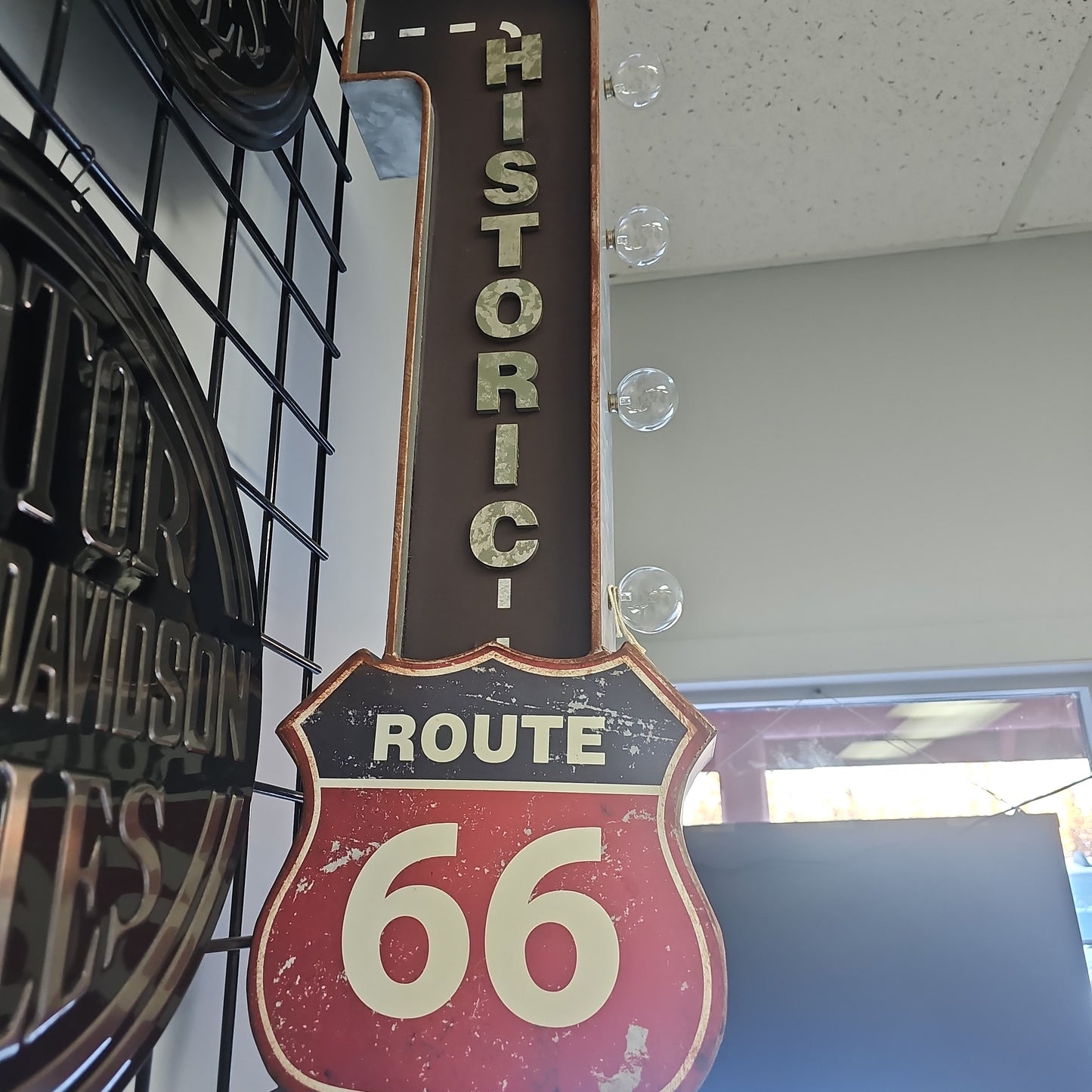 Off The Wall Route 66 Marquee LED Sign