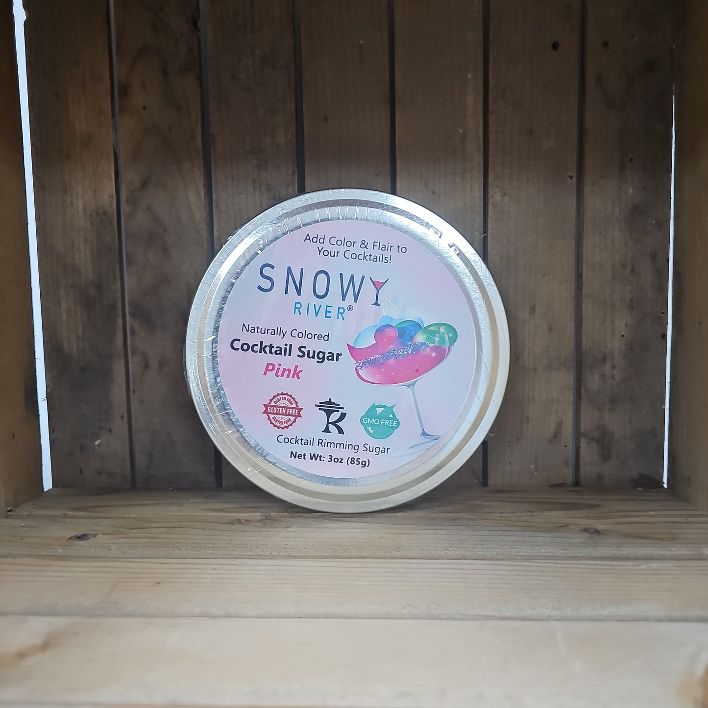 Snowy River Pink Cocktail Rimming Sugar