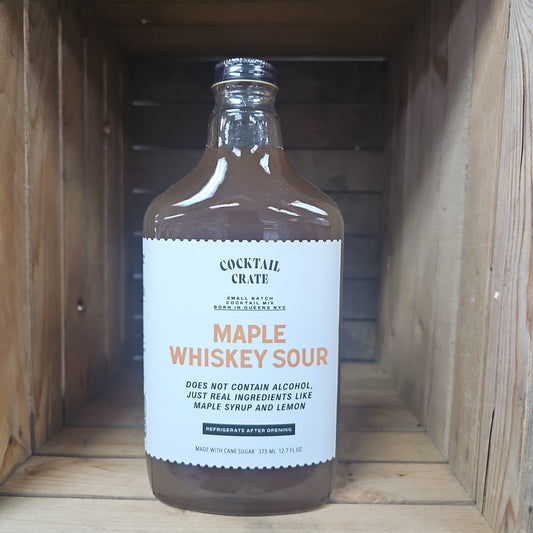 Maple whiskey sour