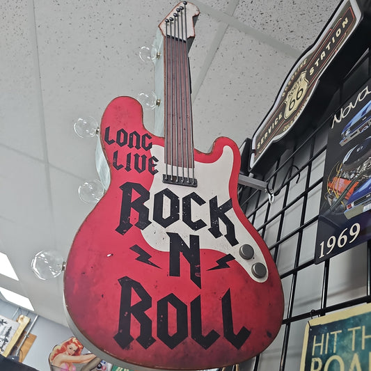 Off the wall Rock and Roll Marquee LED sign