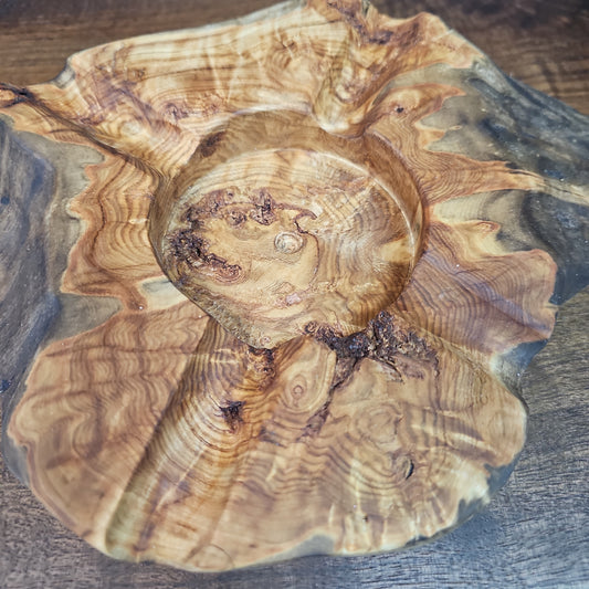 Large Live Edge Cigar Ash Tray by Rocky Top Designs