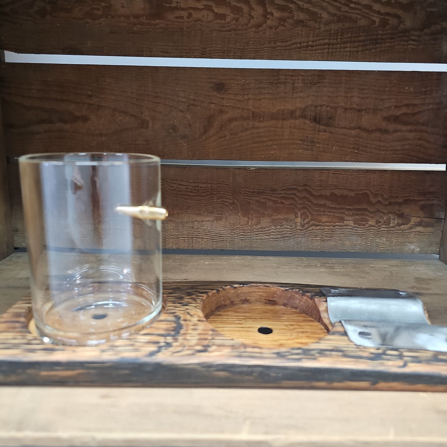 Cigar and Glencairn Glass Holder by Rocky Top Designs