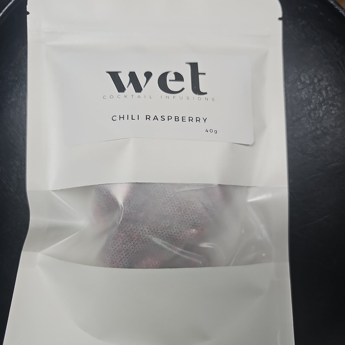 Wet Chili Raspberry alcohol infusion kit