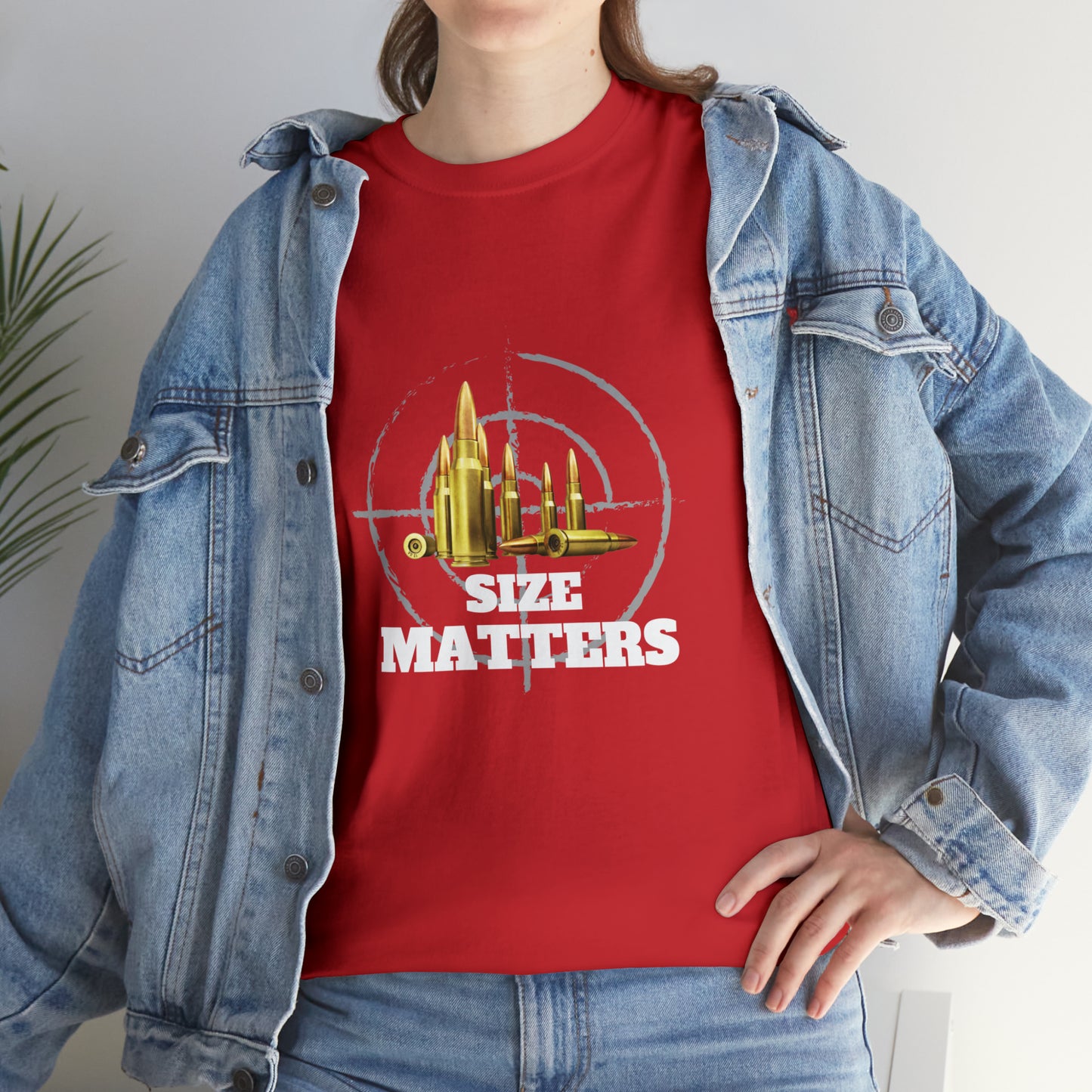 Size Matters - Unisex Heavy Cotton Tee