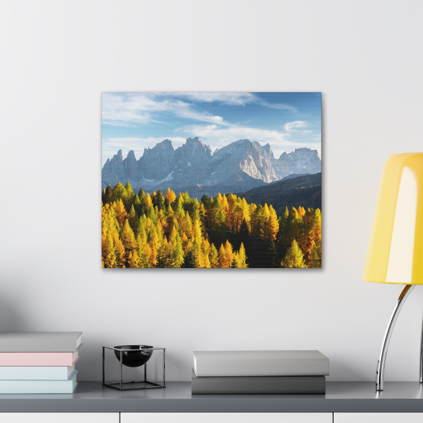 Incredible Fall View Valfred Valley Italy - Canvas