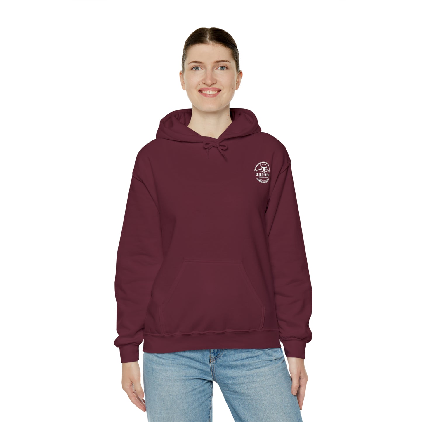 Wild West - Calgary Alberta -Unisex Heavy Blend™ Hooded Sweatshirt