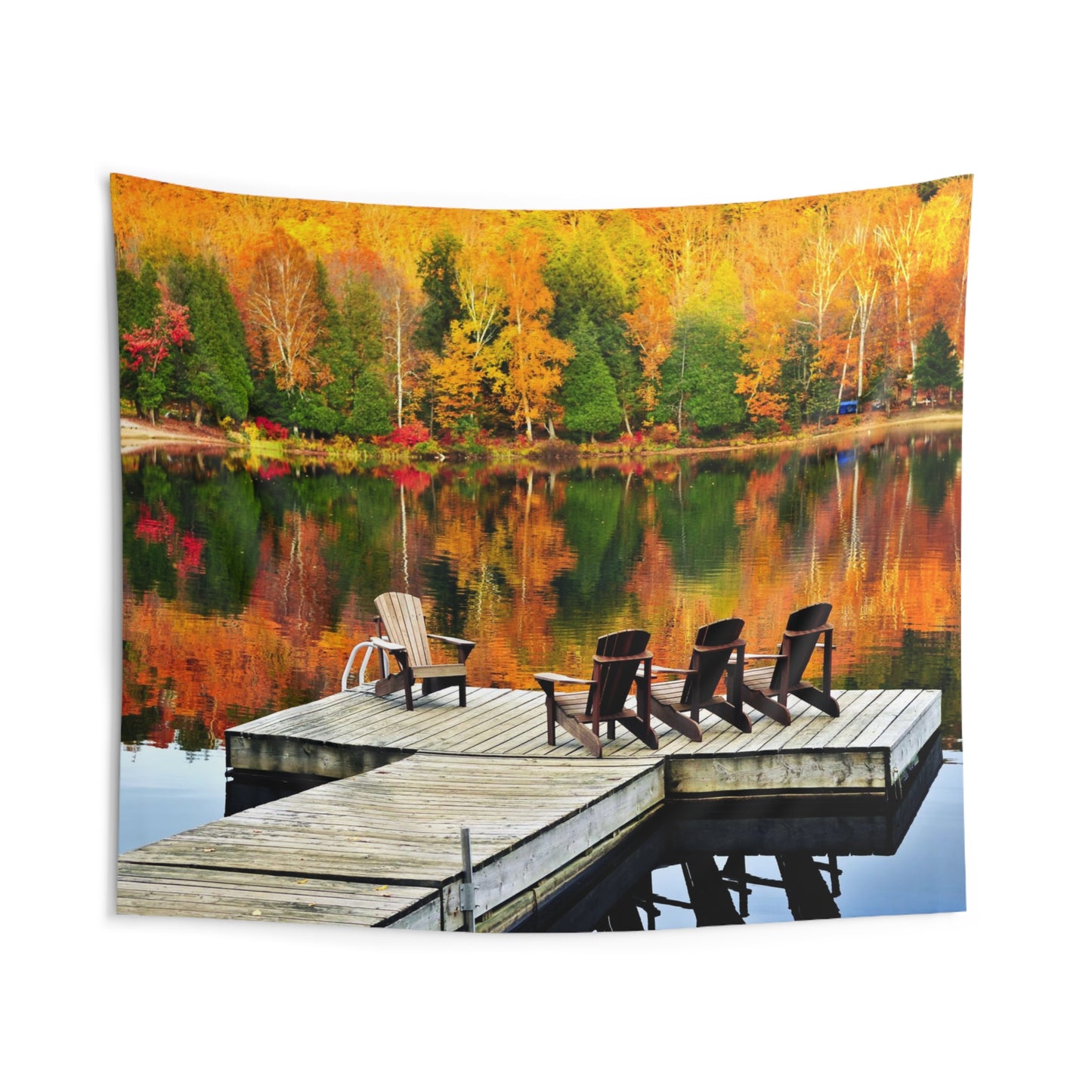 Algonquin Lake Life Indoor Wall Tapestries