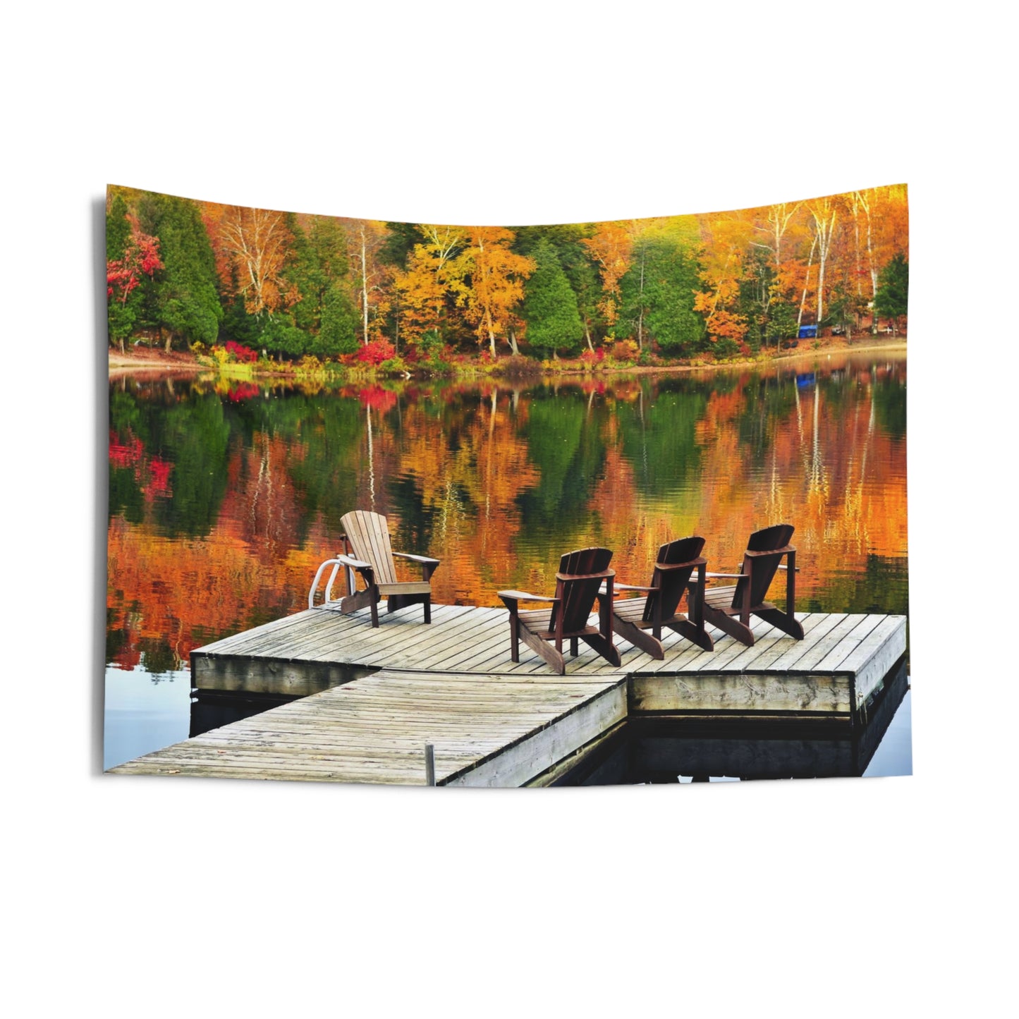 Algonquin Lake Life Indoor Wall Tapestries