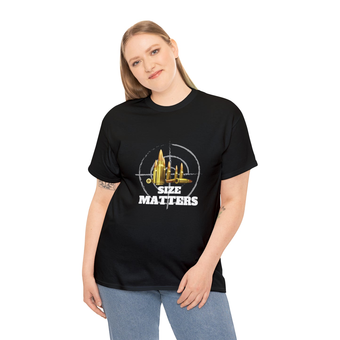 Size Matters - Unisex Heavy Cotton Tee