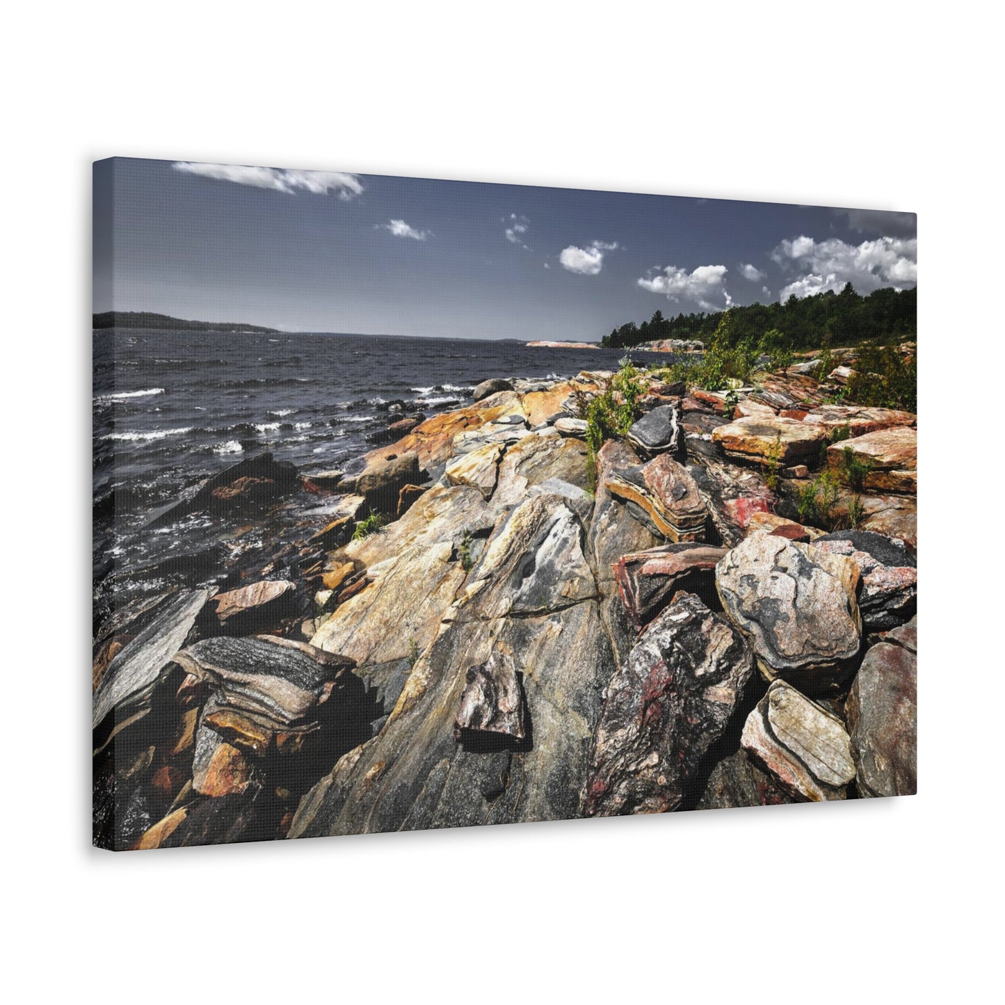 Georgian Bay Landscape Parry Sound Ontario - Canvas