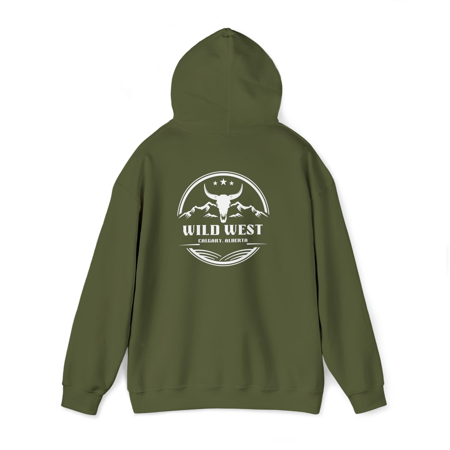 Wild West - Calgary Alberta -Unisex Heavy Blend™ Hooded Sweatshirt