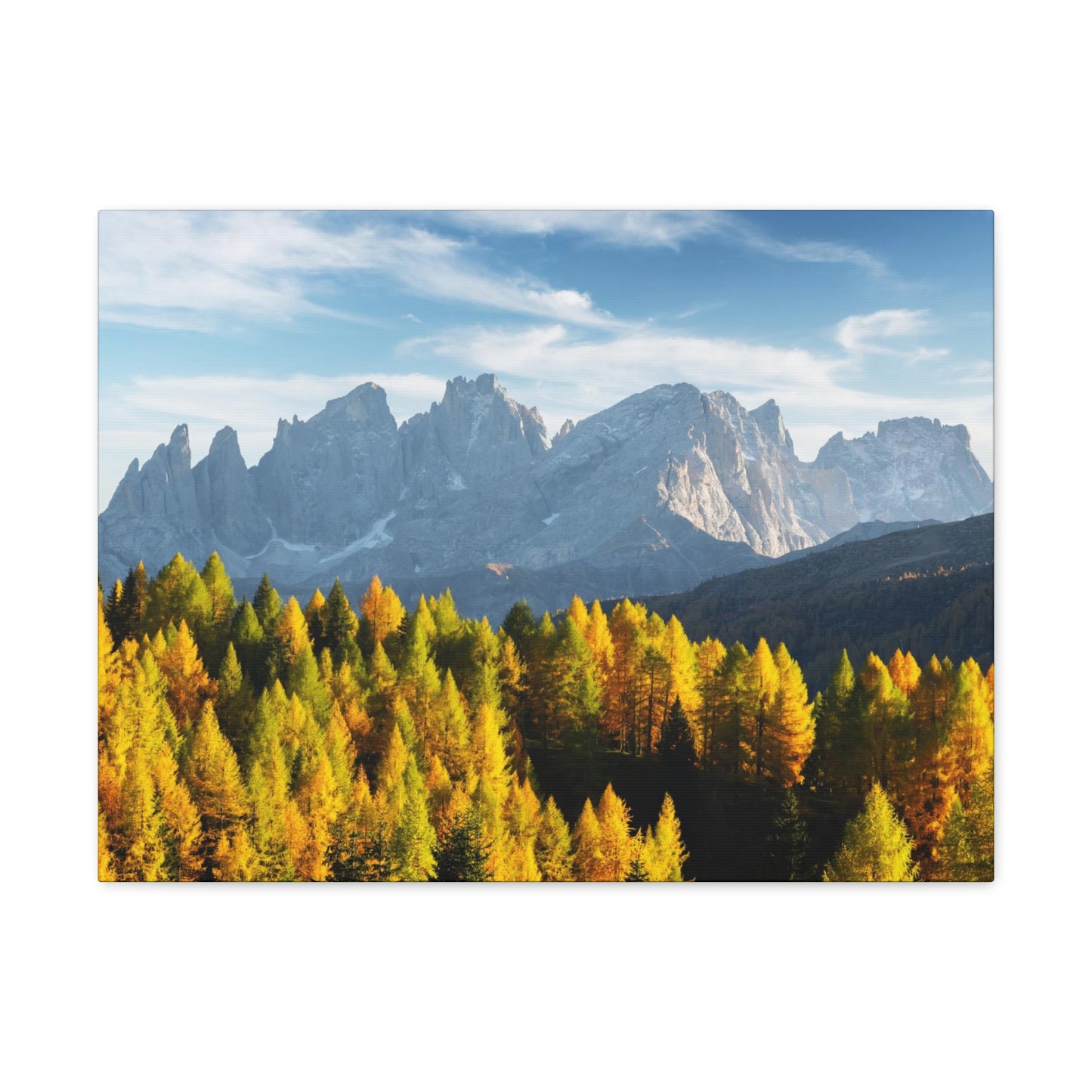 Incredible Fall View Valfred Valley Italy - Canvas