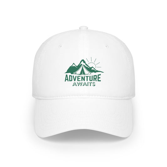 Low Profile Baseball Cap - Adventure Awaits