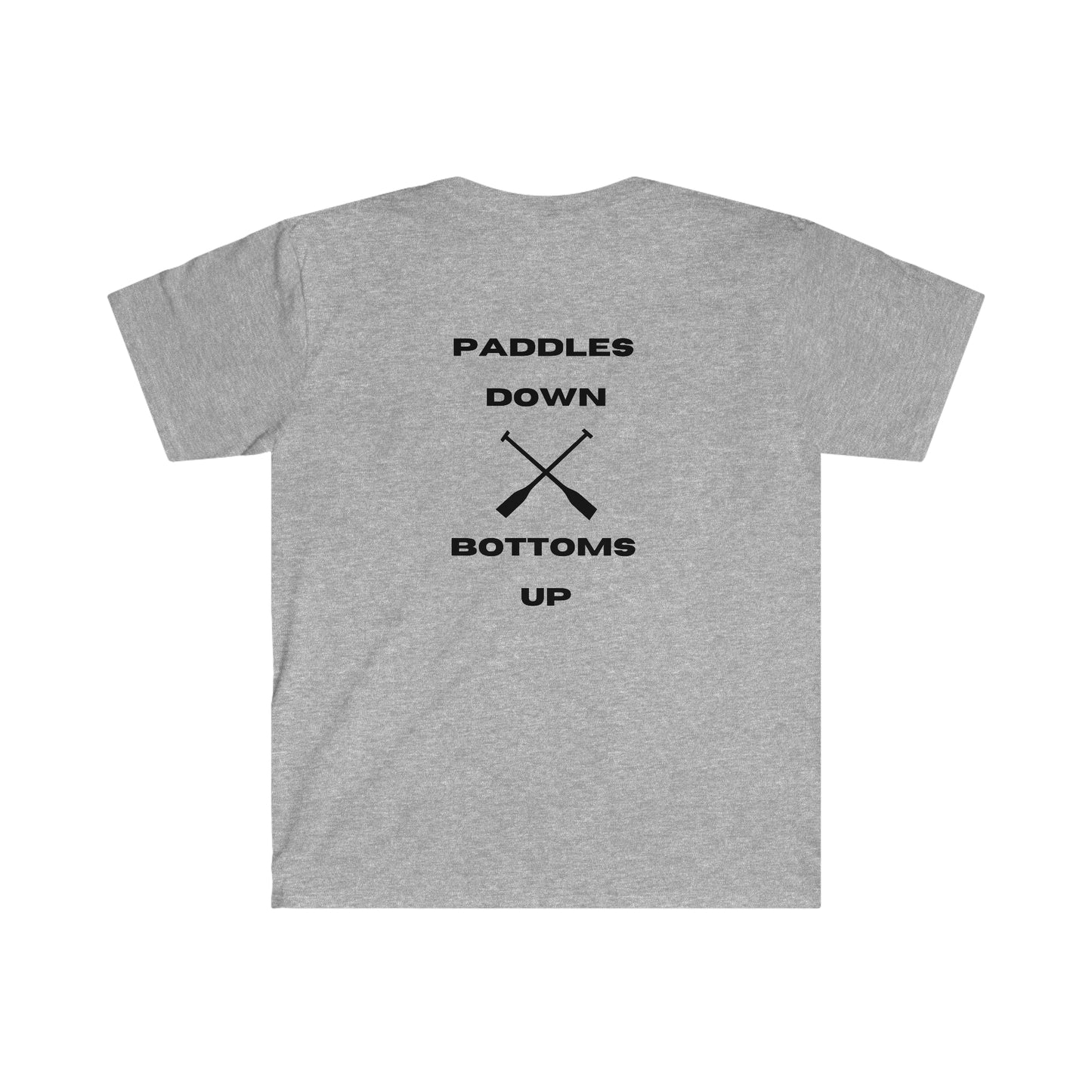 Unisex Softstyle T-Shirt - Paddles Down Bottoms Up