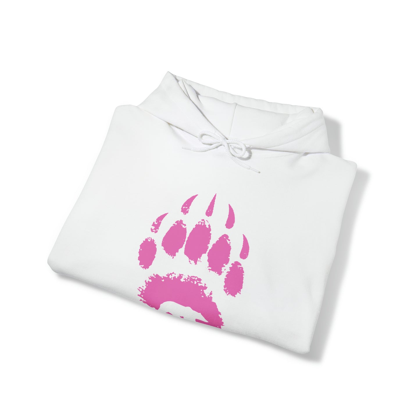 Bear paw pink - Unisex Heavy Blend™ Hooded Sweatshirt