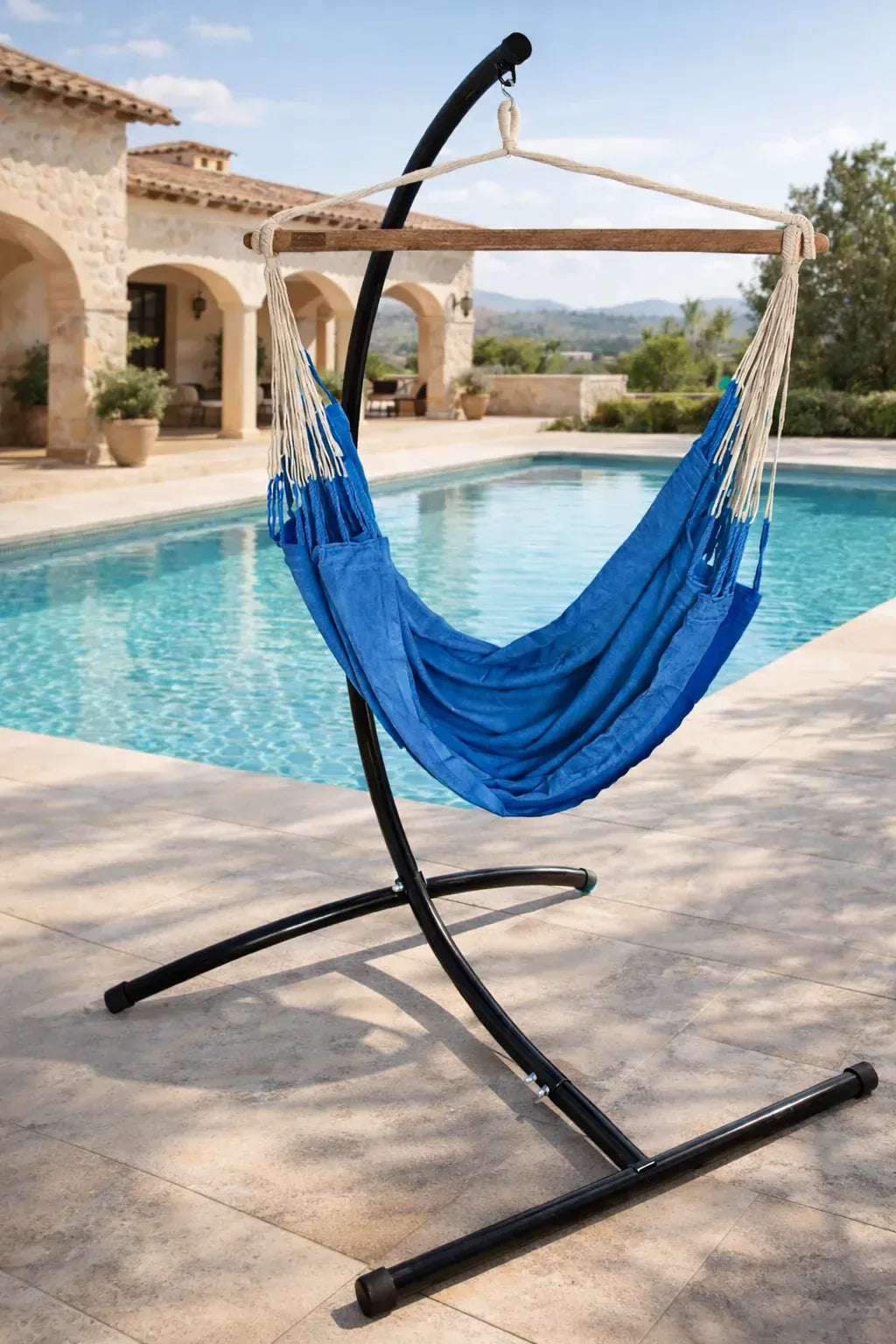 Colombian Hammock Chair with Universal Chair Stand Hammock Universe Canada