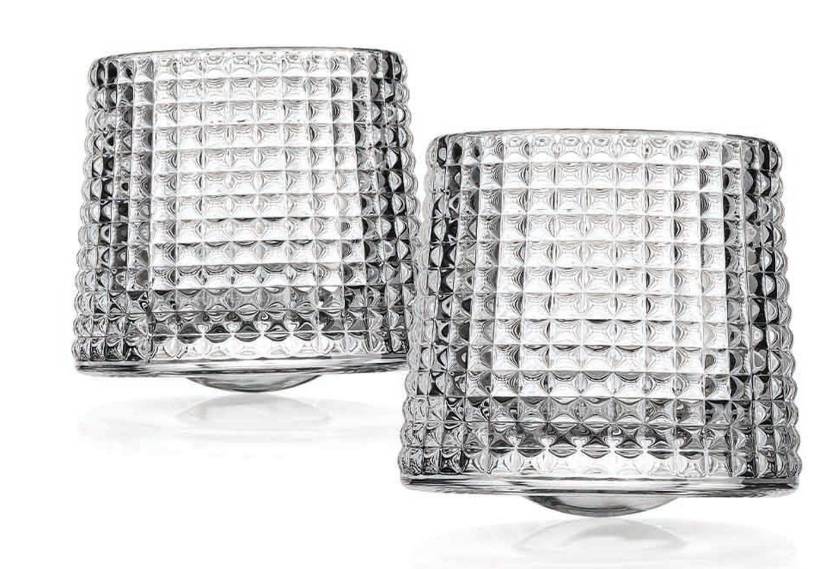 Set of Two Revolve Spinning Whiskey Glass - Novelty Gift