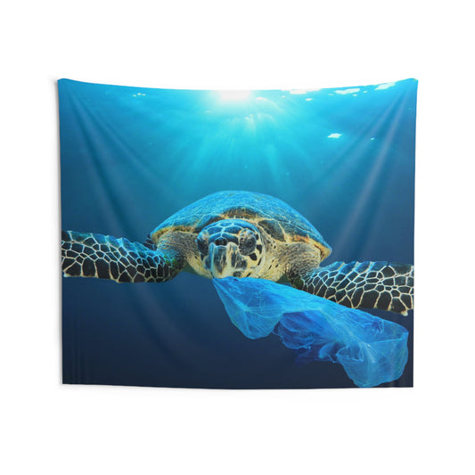 Ocean Turtle Indoor Wall Tapestries