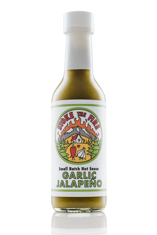Stoke The Fire Garlic Jalapeno Hot Sauce