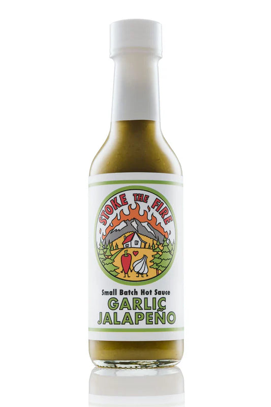 Stoke The Fire Garlic Jalapeno Hot Sauce