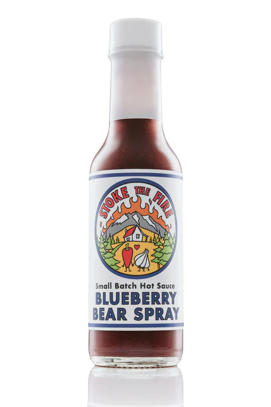 Stoke the Fire Blueberry Bear Spray Hot Sauce