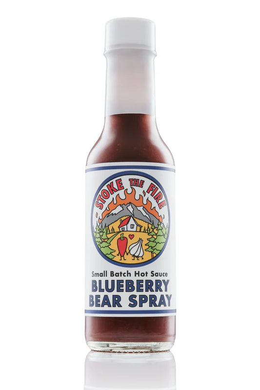Stoke the Fire Blueberry Bear Spray Hot Sauce