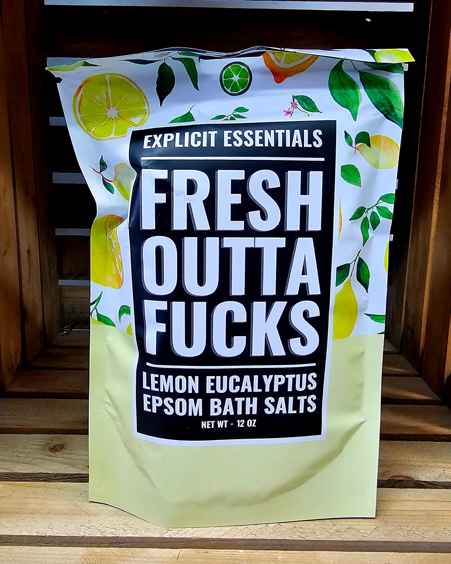 Fresh Outta Fucks Bath Salts Explicit Essentials