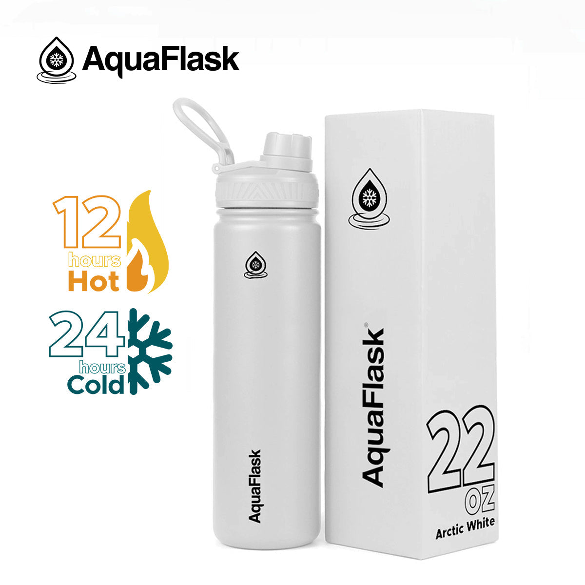 AquaFlask Original Vacuum Insulated Water Bottles 650ml (22oz) aquaflaskcanada