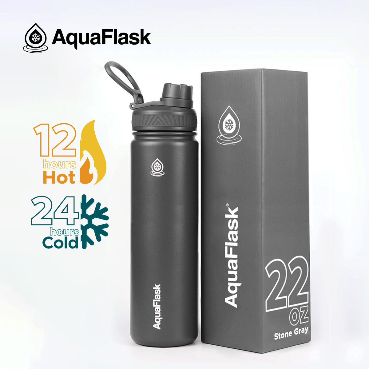 AquaFlask Original Vacuum Insulated Water Bottles 650ml (22oz) aquaflaskcanada