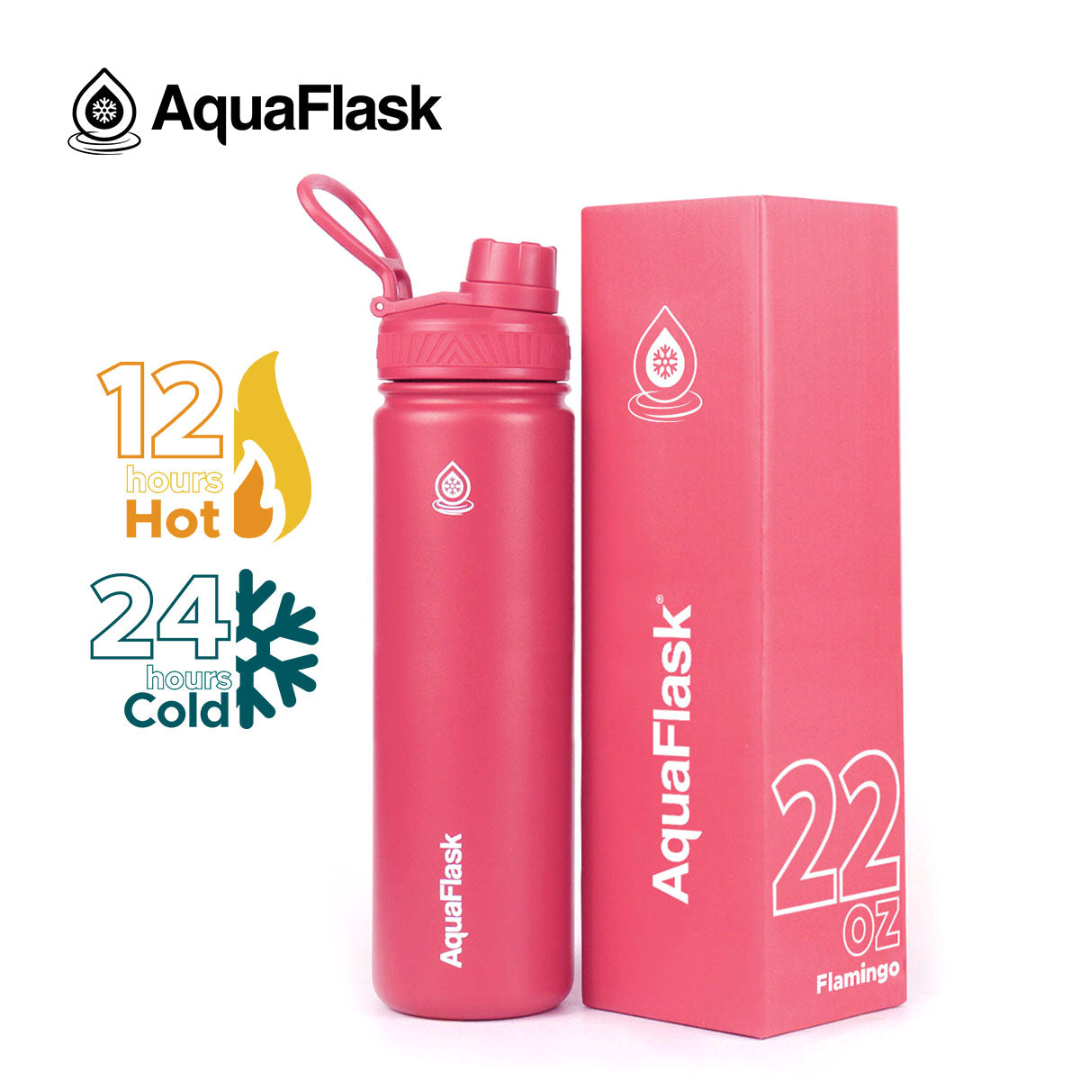 AquaFlask Original Vacuum Insulated Water Bottles 650ml (22oz) aquaflaskcanada
